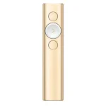Logitech Spotlight Mando para Presentaciones Inalámbrico Oro