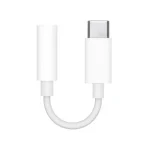 Apple MU7E2ZM/A Cable Adaptador USB-C a Jack 3.5mm Blanco