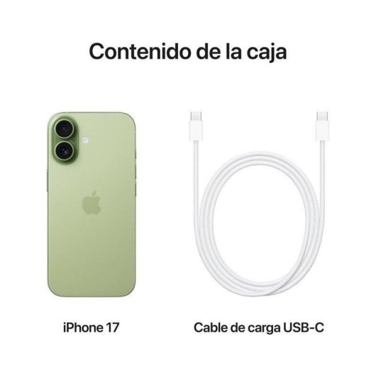 Apple iPhone 17 256 GB Verde Salvia - Imagen 7